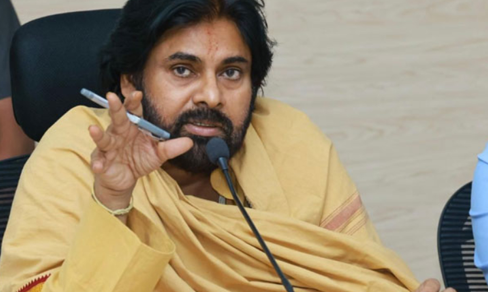 pawan kalyan serious on red sandal wood issue